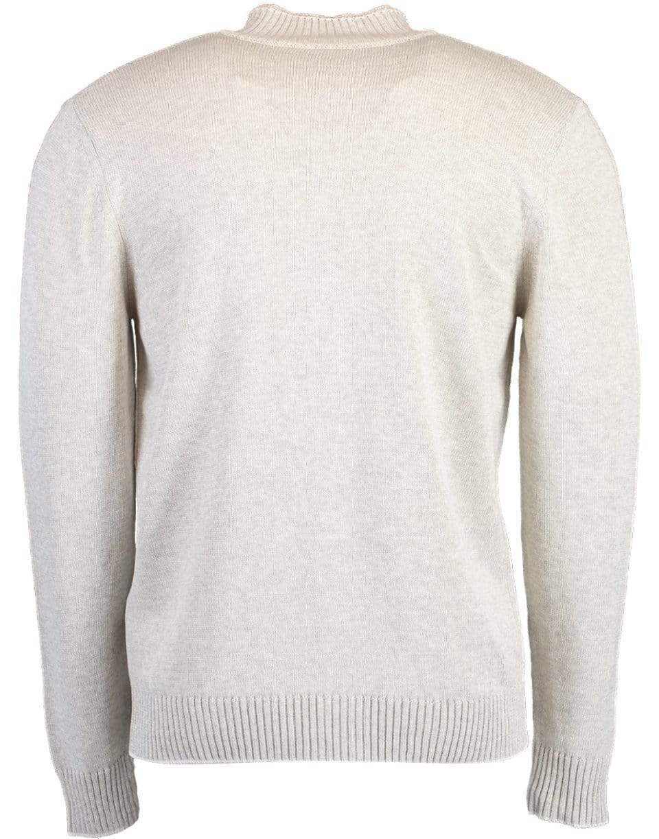 ELEVENTY-Grigio Button Front Sweater Cardigan-