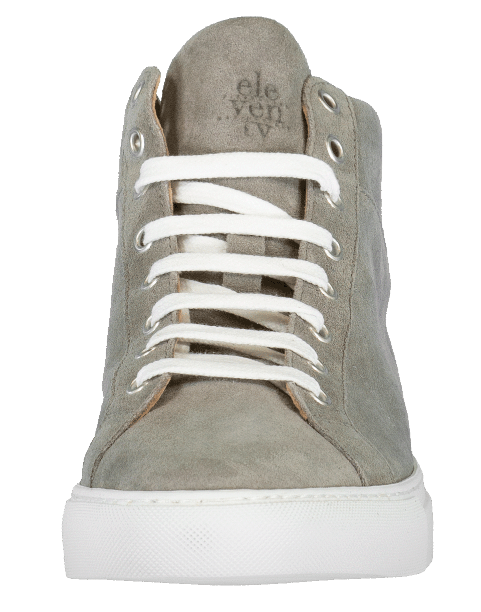 ELEVENTY-Suede Hightop Sneaker-