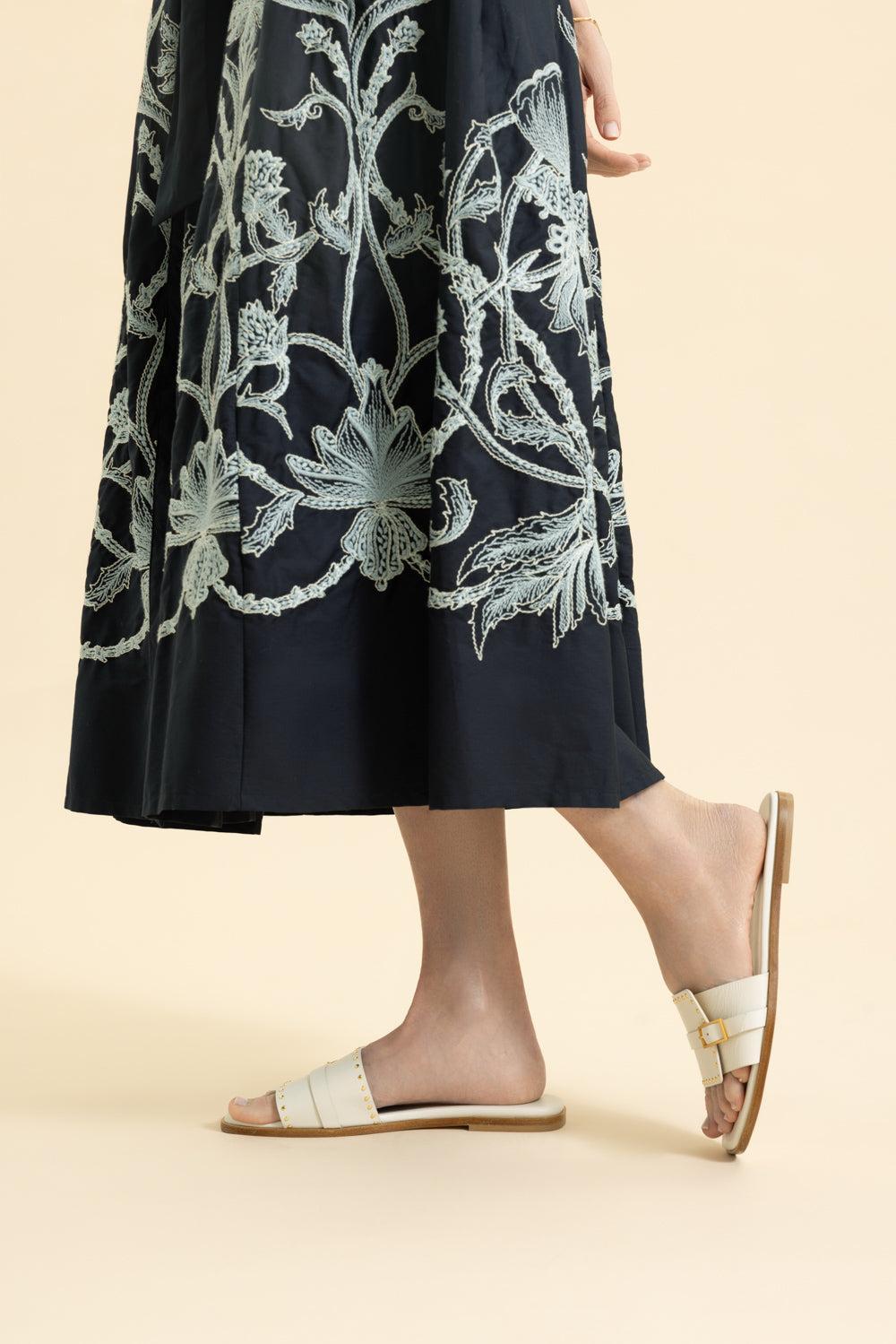 Buckle Slide Sandal-IVORY-37-SHOESANDAL-ELEVENTY