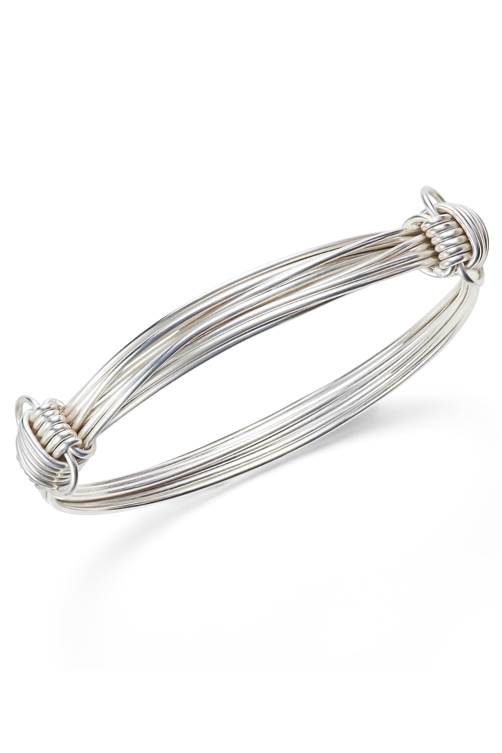 ELGE-The Six - Silver Knot Bracelet-SILVER