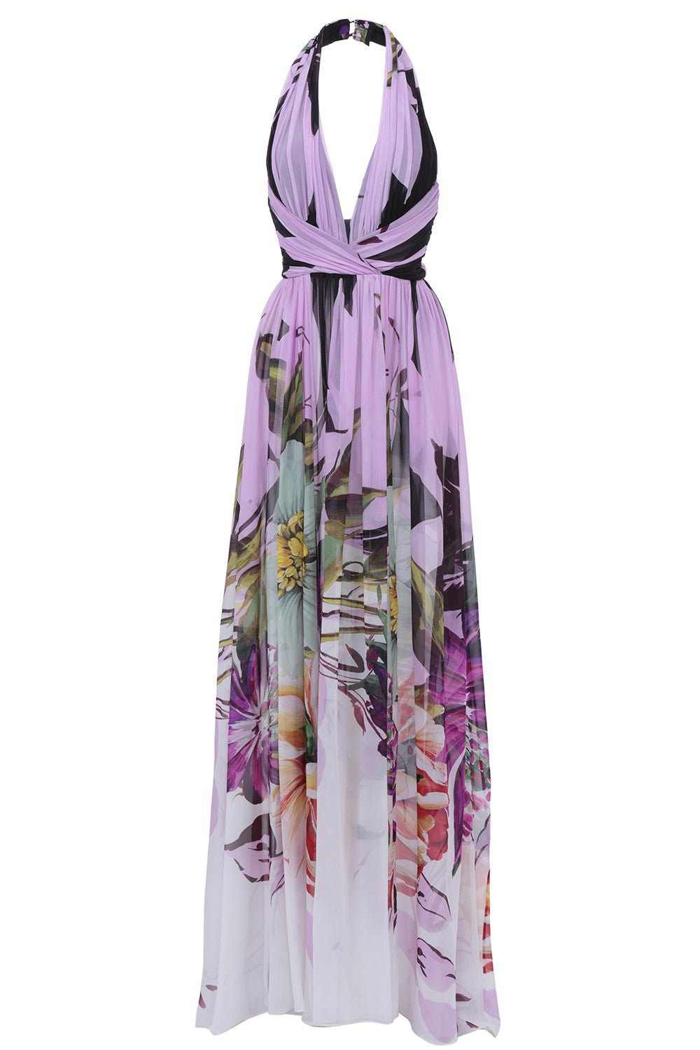 ELIE SAAB-Floral Dress-MACROFLW