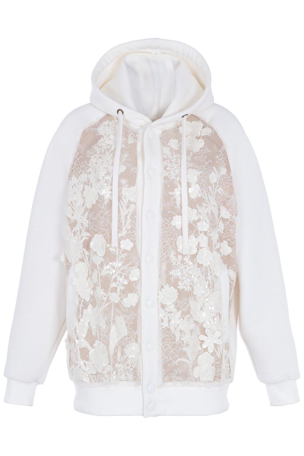 ELIE SAAB-Lace Bomber-