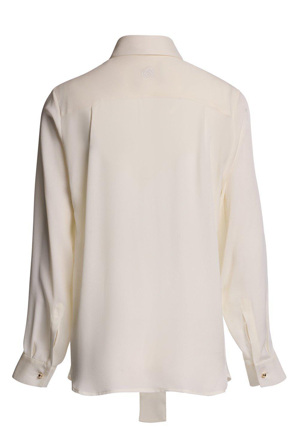 ELIE SAAB-Tie Neck Blouse-