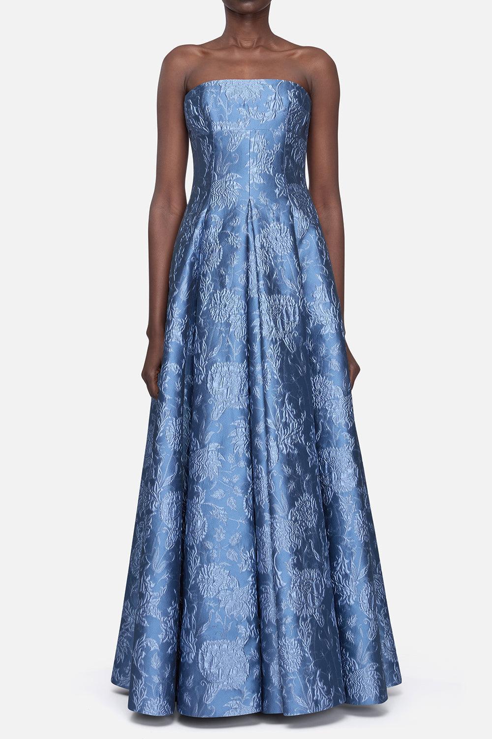 Letizia Floral Gown-BLUE-4-CLOTHINGDRESSGOWN-EMILIA WICKSTEAD