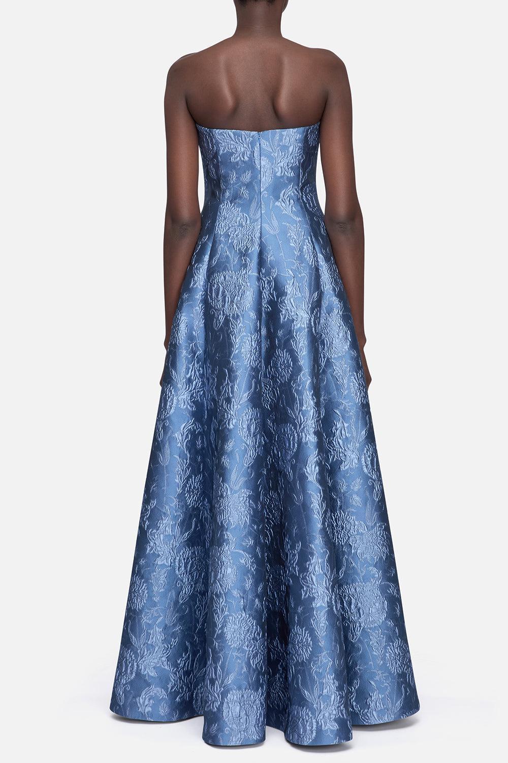 Letizia Floral Gown-BLUE-4-CLOTHINGDRESSGOWN-EMILIA WICKSTEAD