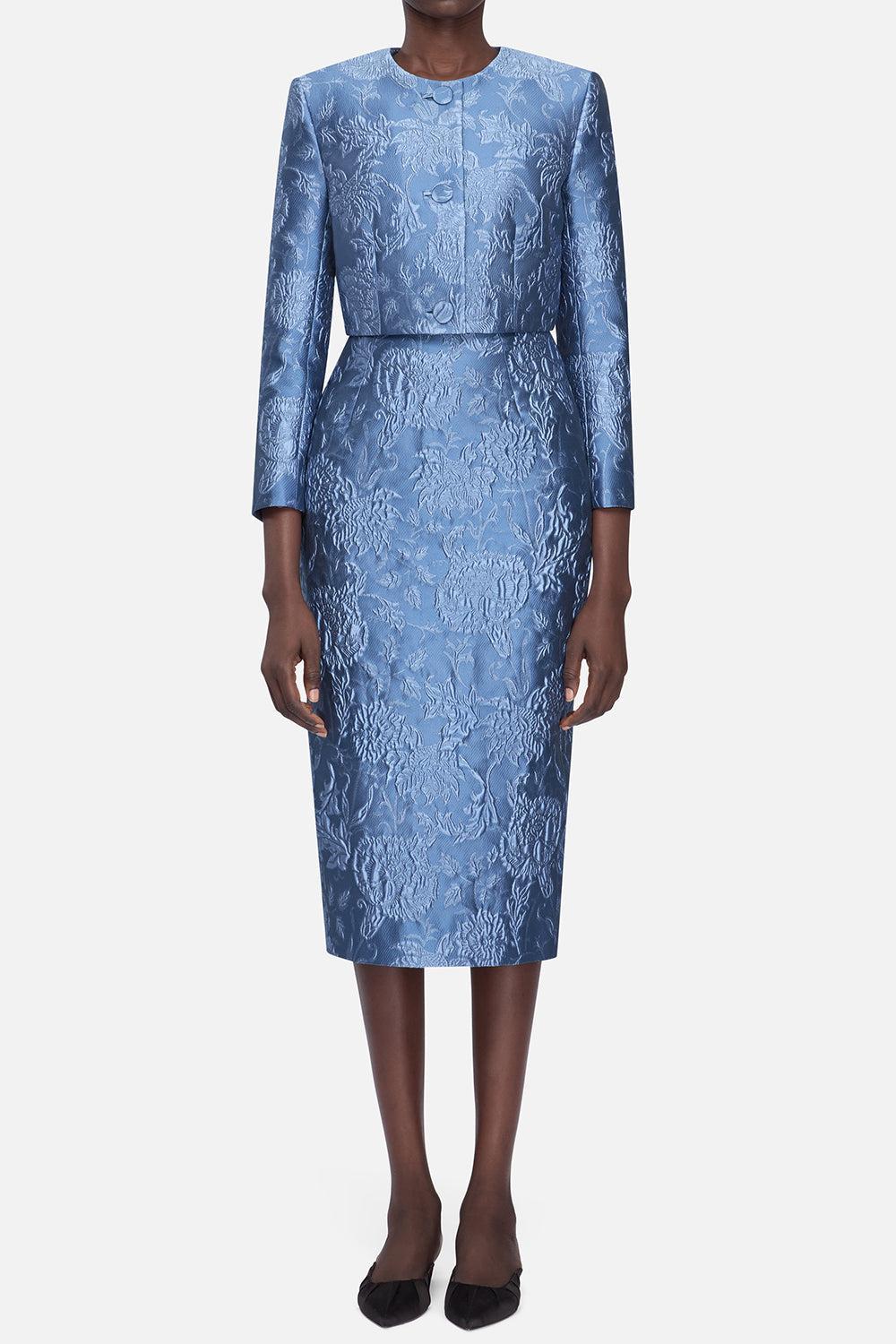 Lizette Floral Jacket-BLUE-6-CLOTHINGJACKETEVENING-EMILIA WICKSTEAD