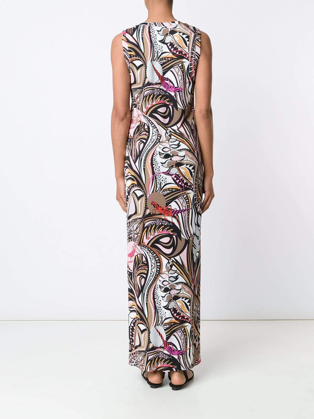 EMILIO PUCCI-Printed Maxi Dress-