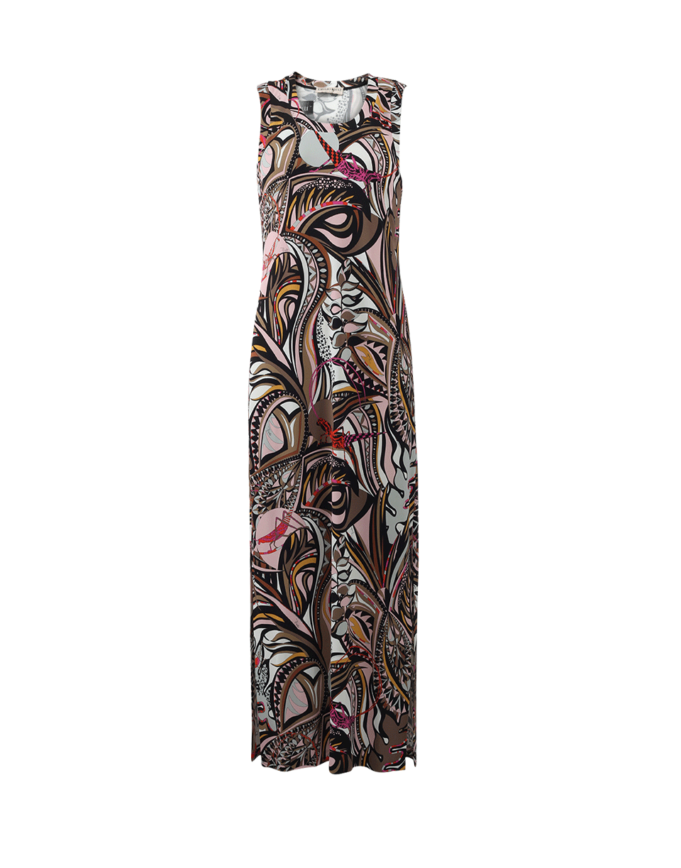 EMILIO PUCCI-Printed Maxi Dress-