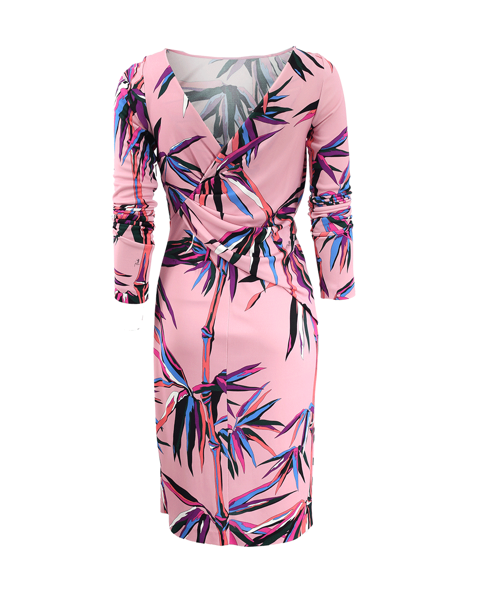 EMILIO PUCCI-Ruched Bamboo Dress-
