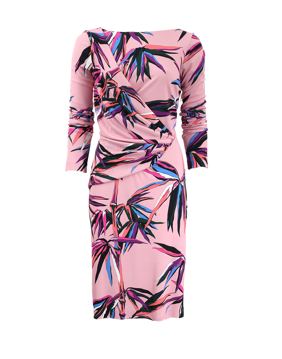 EMILIO PUCCI-Ruched Bamboo Dress-