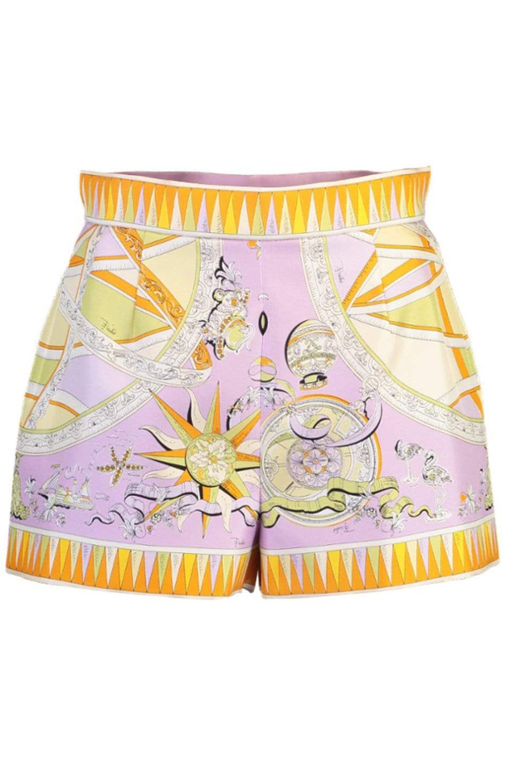 EMILIO PUCCI-Printed Shorts-