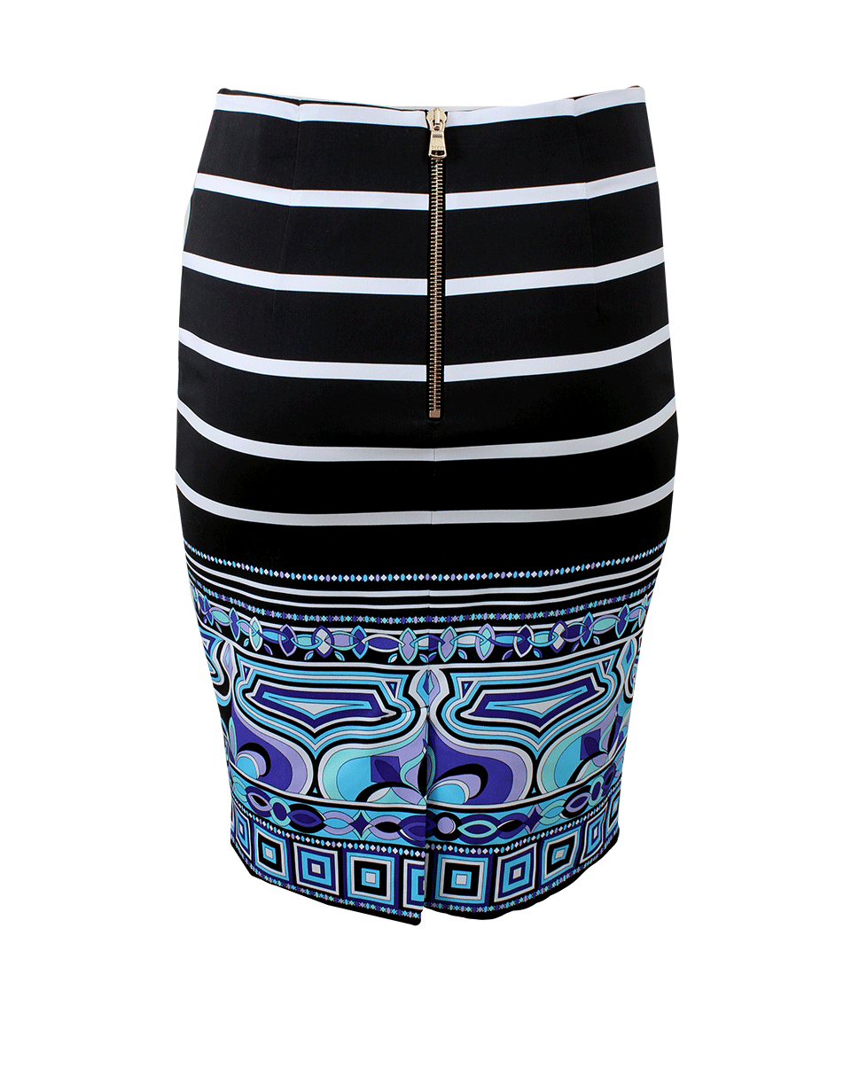 EMILIO PUCCI-Righe Pencil Skirt-