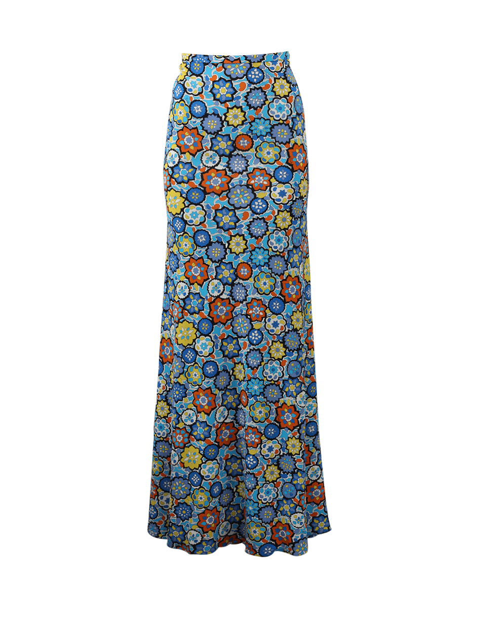 EMILIO PUCCI-Zinnie Print Maxi Skirt-