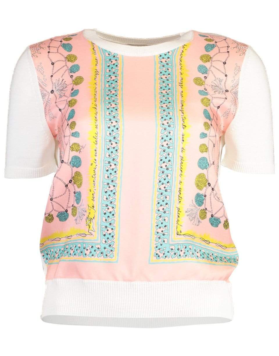 EMILIO PUCCI-Conchiglie Print T-Shirt-