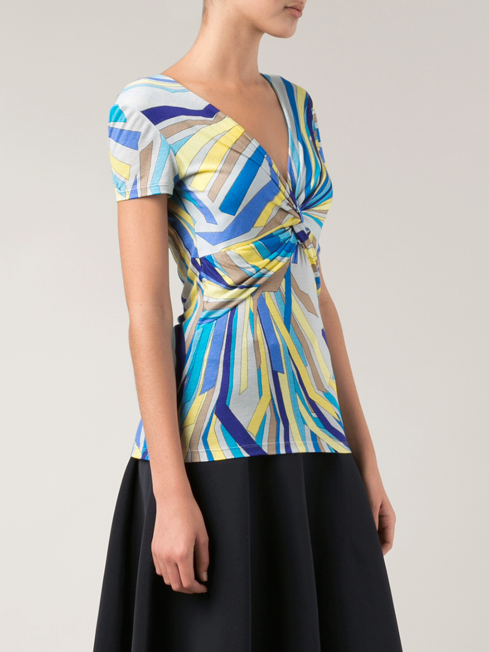 EMILIO PUCCI-Zadig Twist Front T-Shirt-