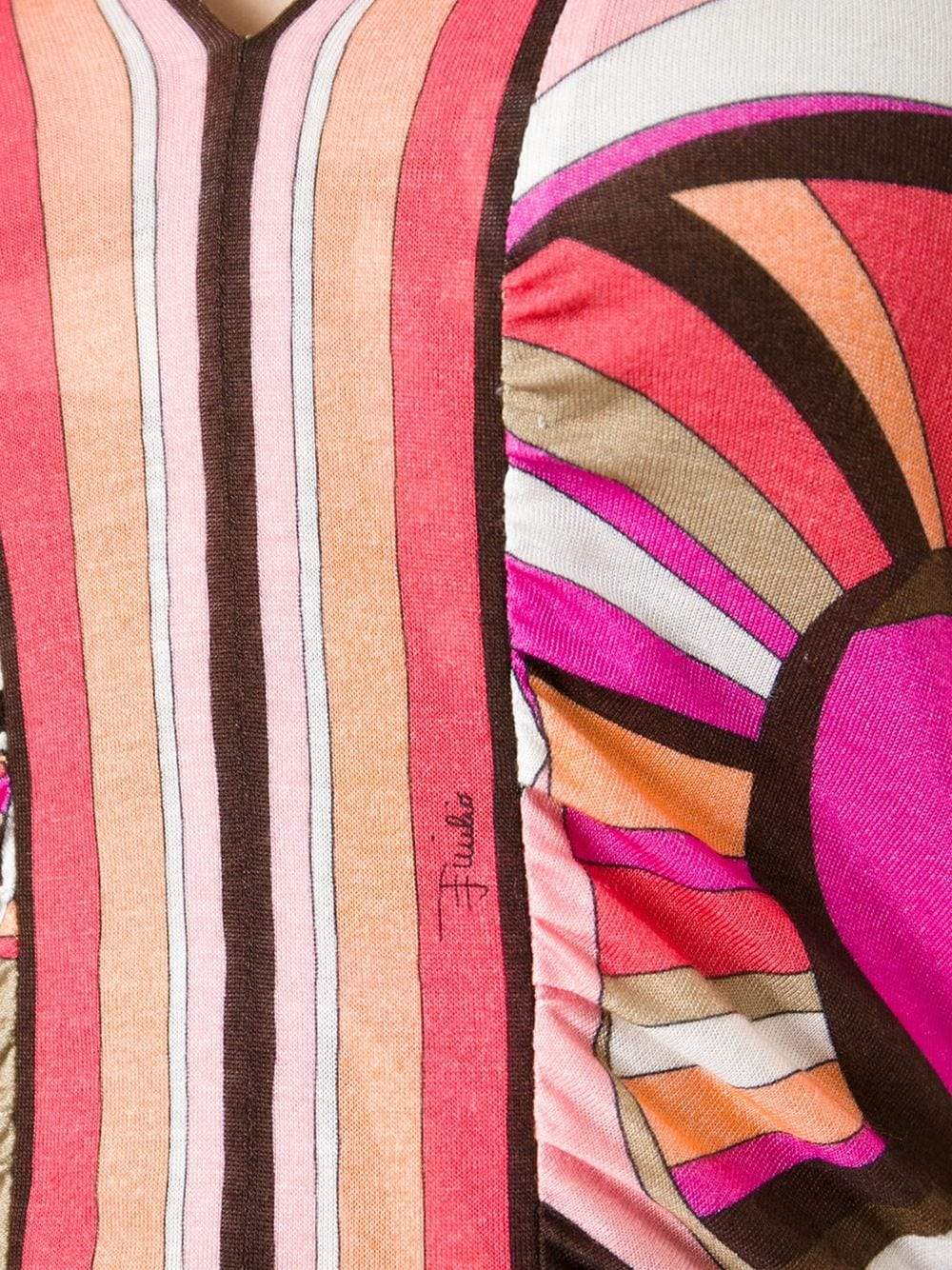 EMILIO PUCCI-Ruched Front Tank-