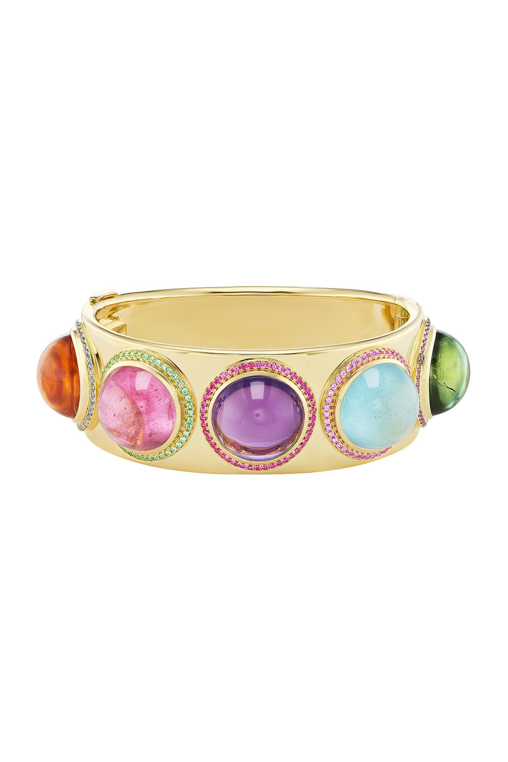 EMILY P WHEELER-Colorstory Cuff Bracelet-YELLOW GOLD