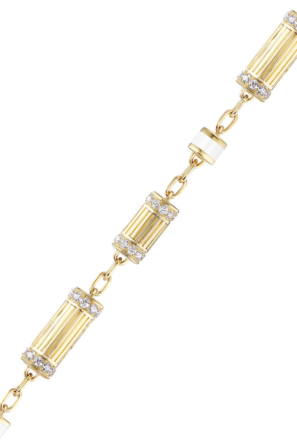 EMILY P WHEELER-Groove Bracelet-YELLOW GOLD