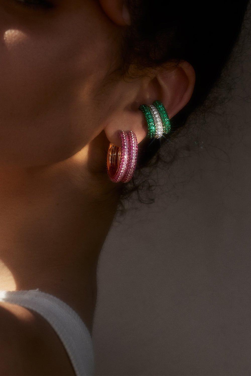 EMILY P WHEELER-Jungle Ear Cuff-WHITE GOLD