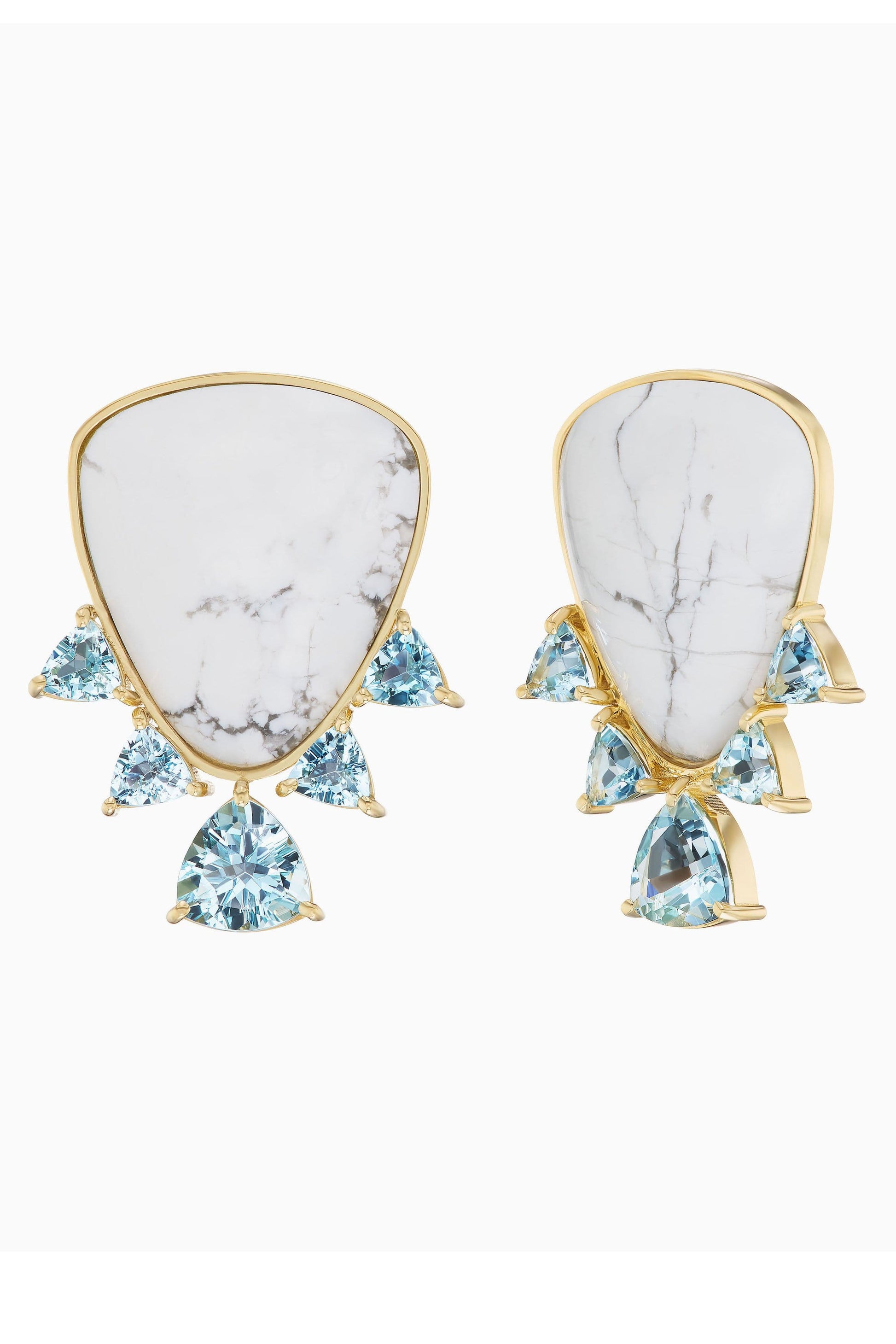 EMILY P WHEELER-Hourglass Earrings-YELLOW GOLD