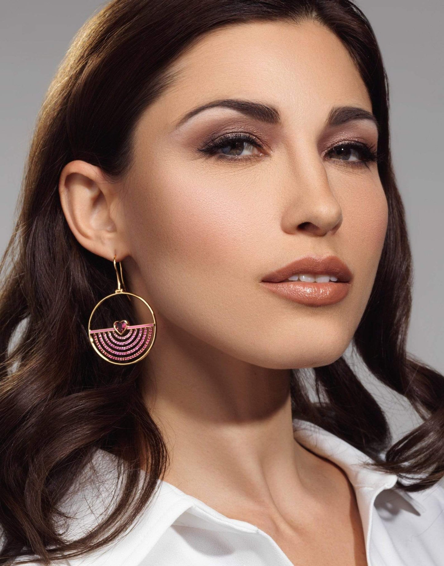 EMILY P WHEELER-Love on the Horizon Earrings-YELLOW GOLD