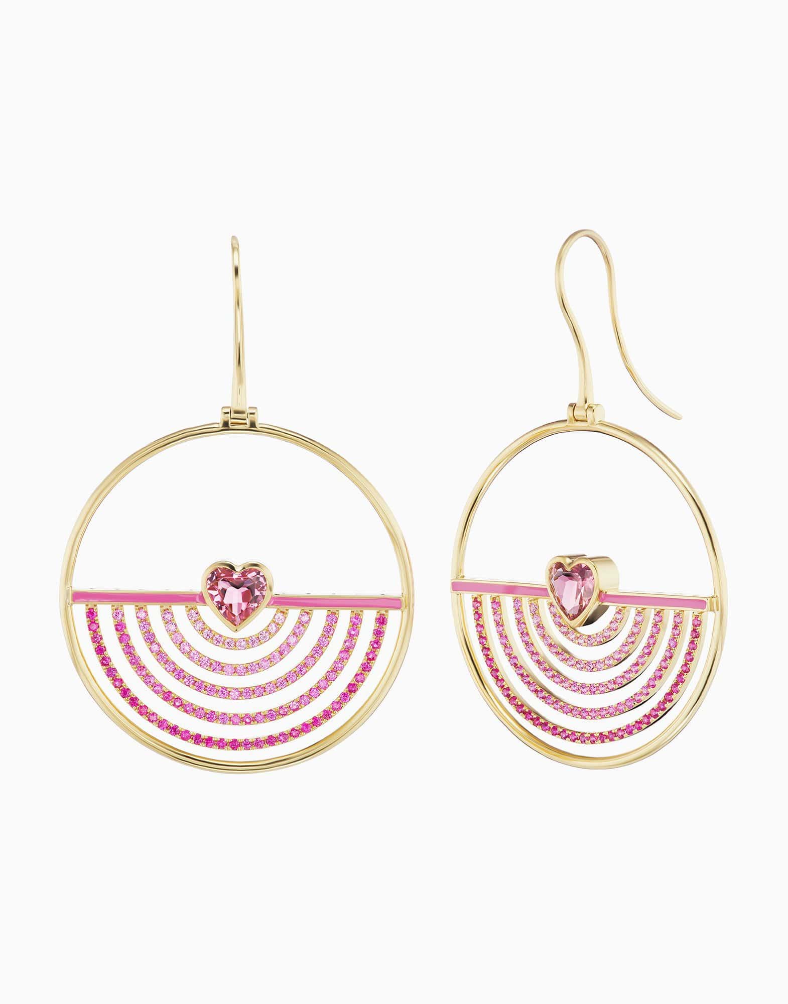 EMILY P WHEELER-Love on the Horizon Earrings-YELLOW GOLD