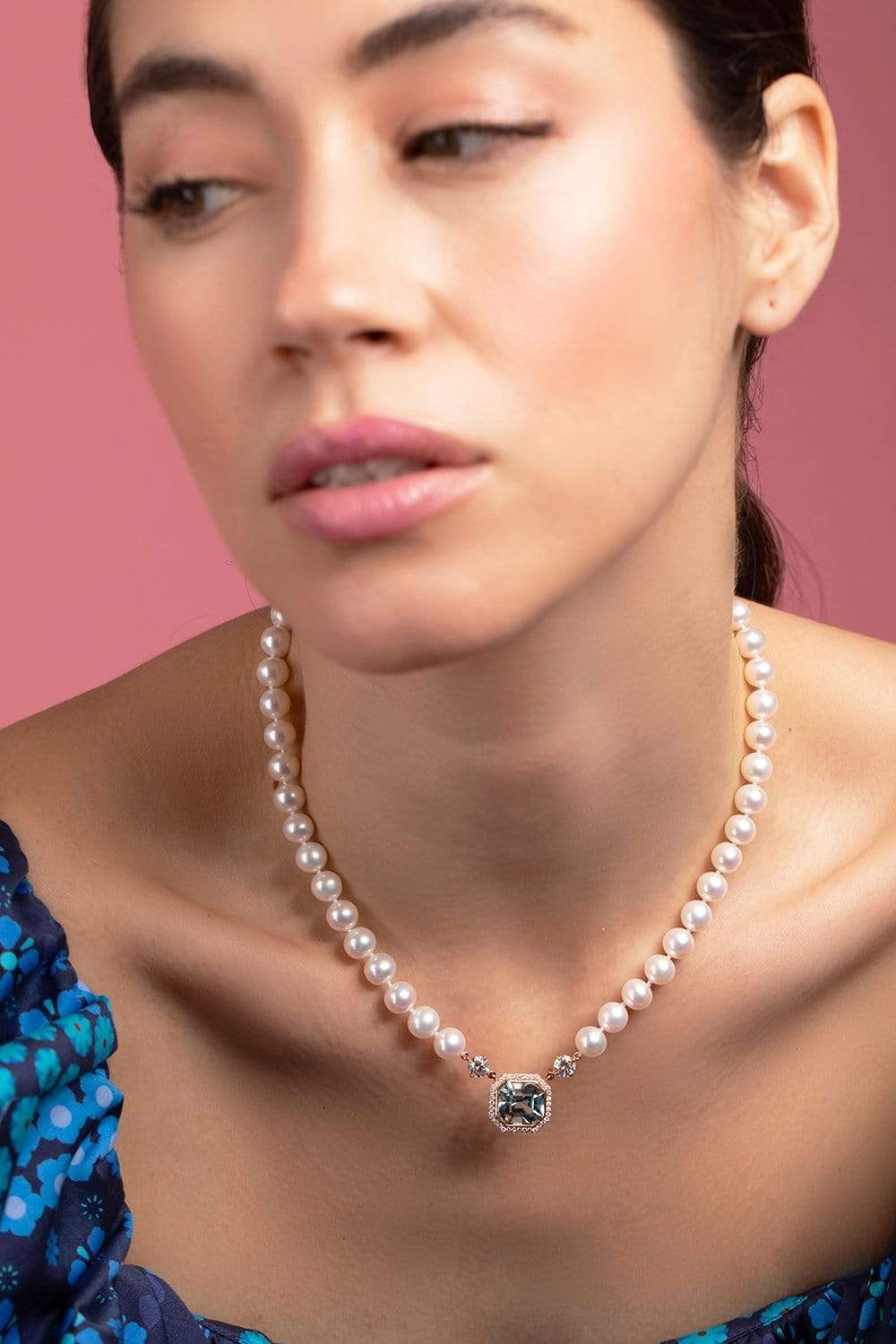 EMILY P WHEELER-Princess Bride III Necklace-ROSE GOLD