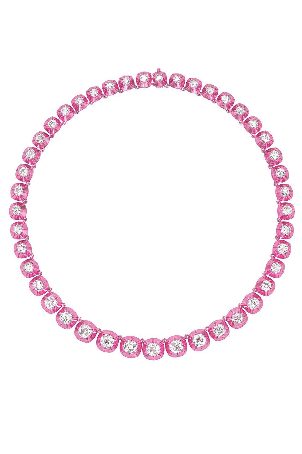 Diamond Riviere Necklace-WHITE GOLD-JEWELRYFINE JEWELNECKLACE O-EMILY P WHEELER
