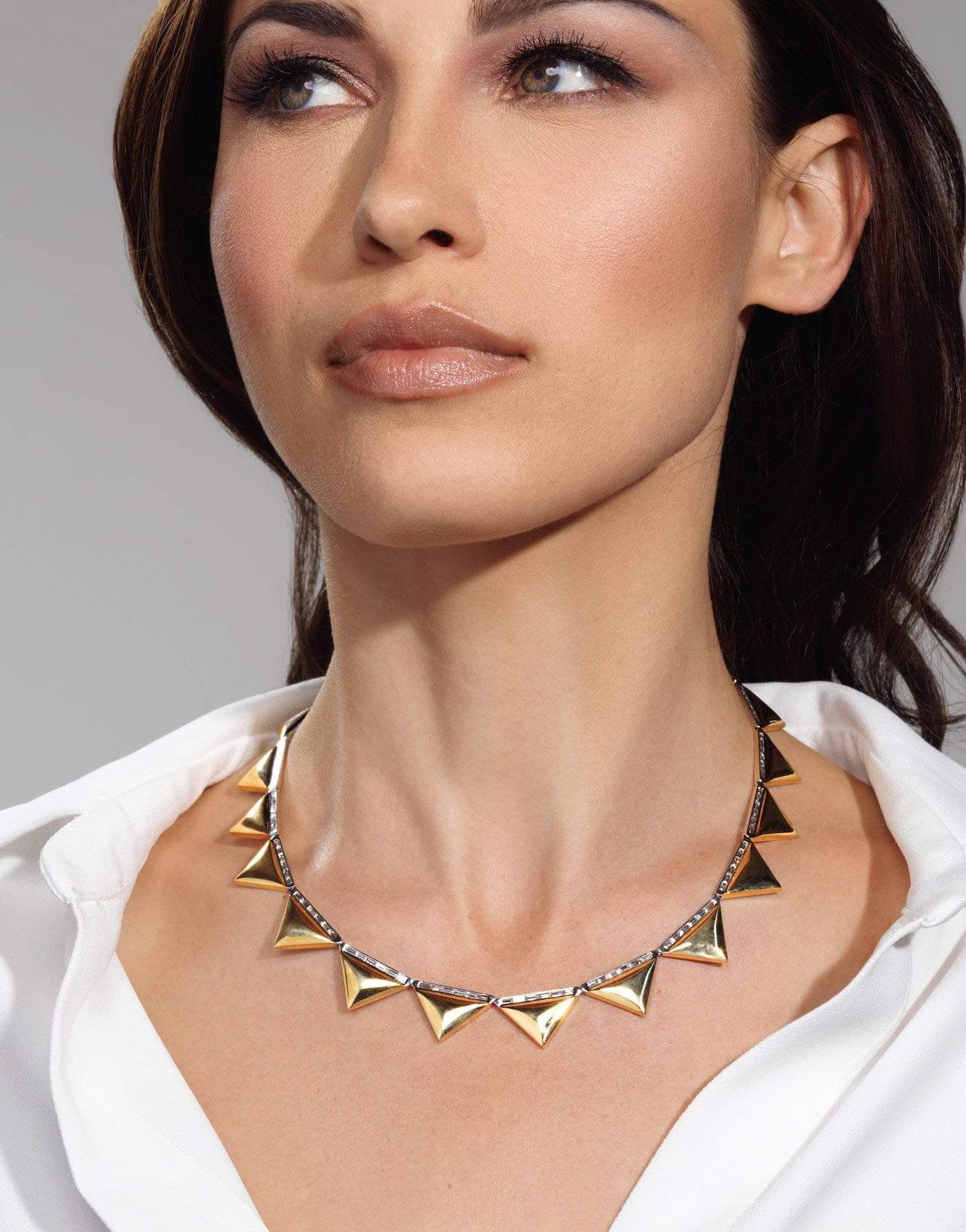 EMILY P WHEELER-Diamond Sail Choker-YELLOW GOLD