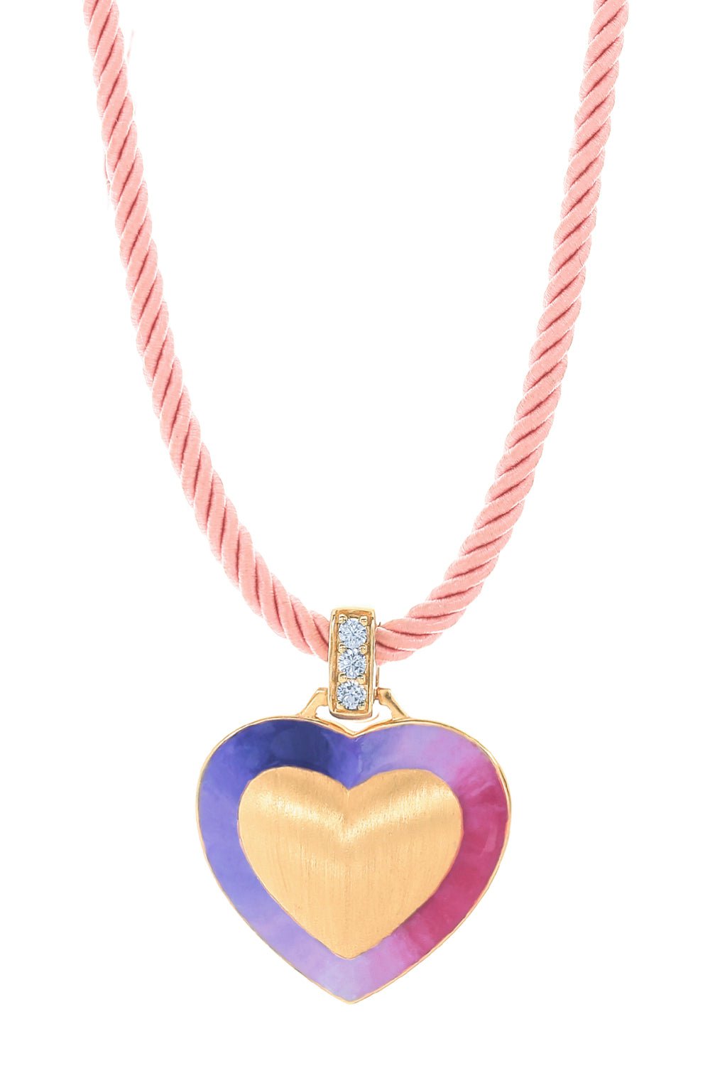 EMILY P WHEELER-Soft Heart Necklace-YELLOW GOLD