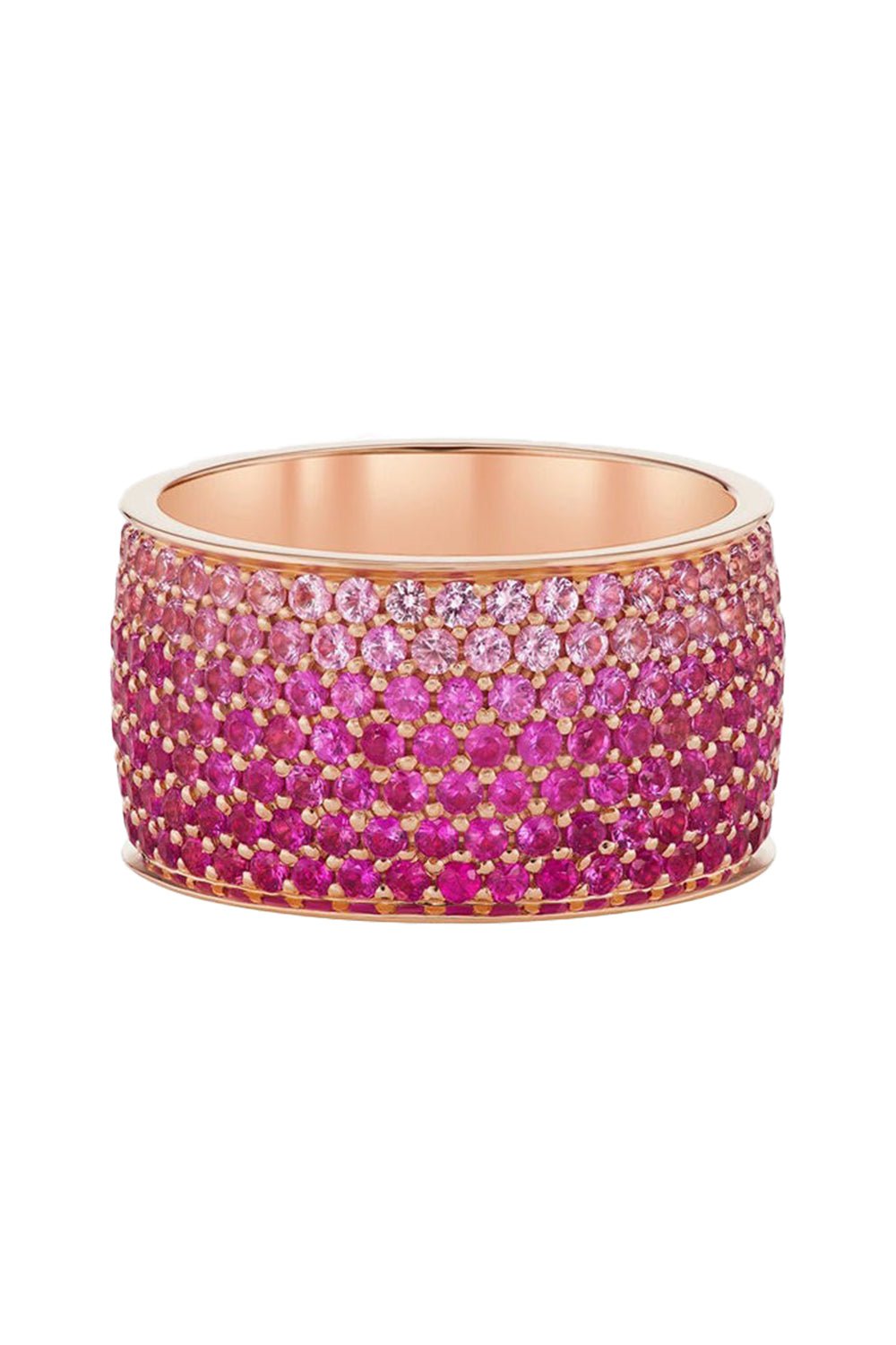 EMILY P WHEELER-Flamingo Ombre Cigar Ring-ROSE GOLD
