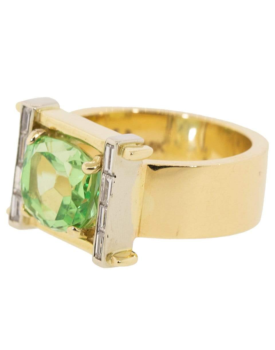 EMILY P WHEELER-Grossular Garnet Ring-YELLOW GOLD