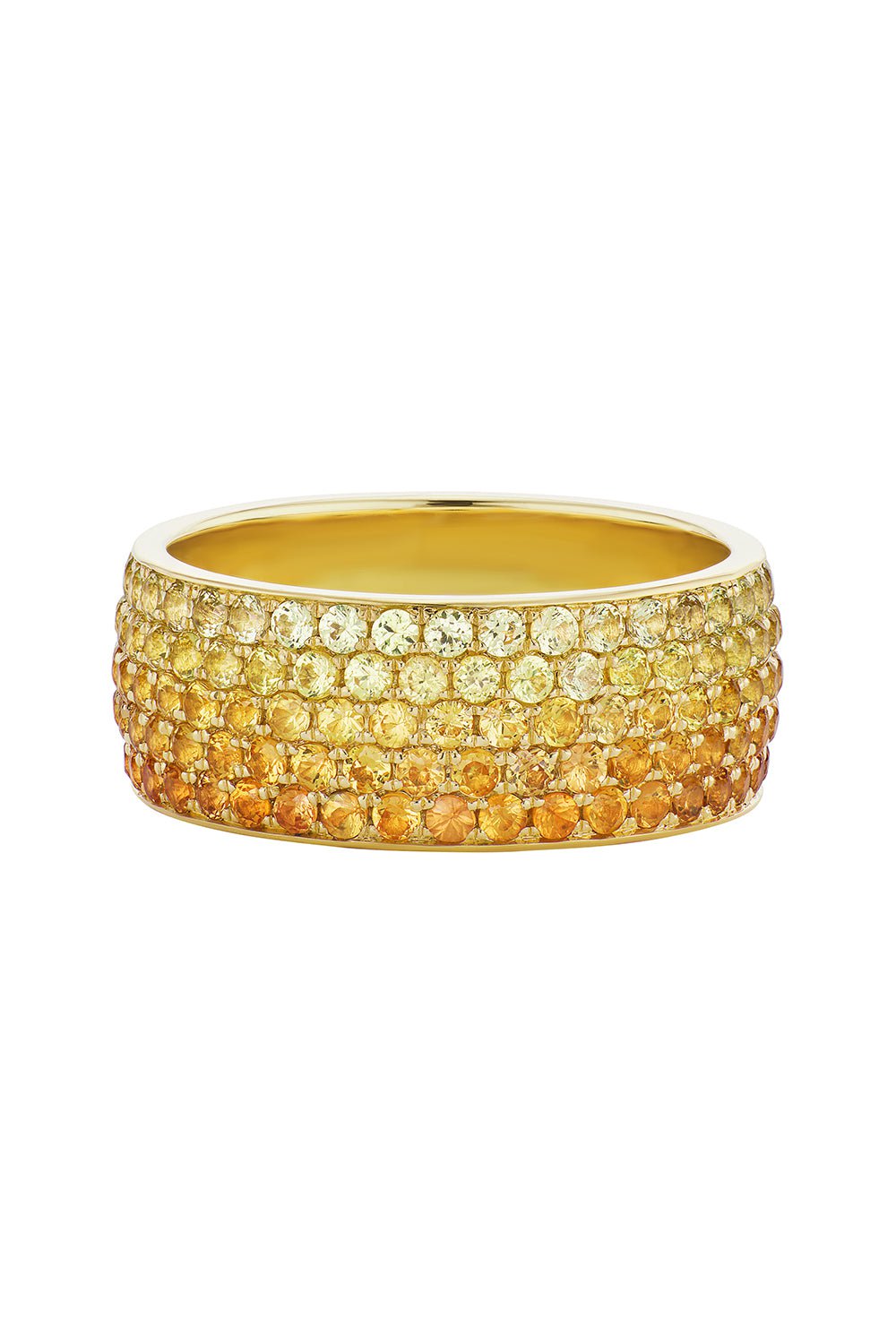 EMILY P WHEELER-Sunrise Baby Cigar Ring-YELLOW GOLD