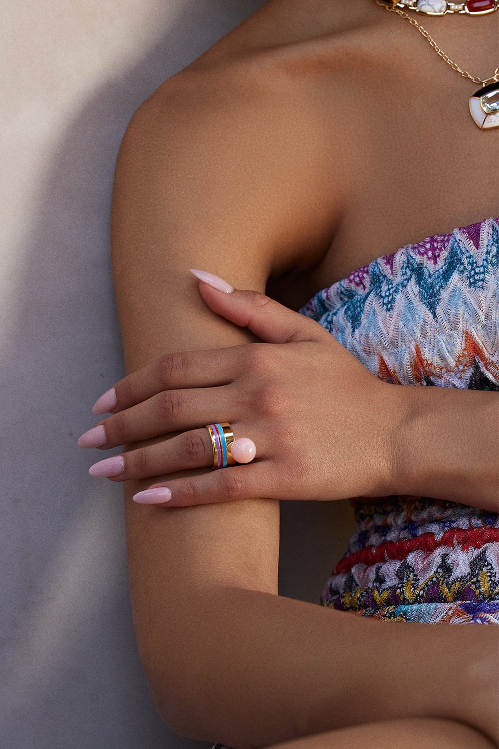 EMILY P WHEELER-Horizon Ring-YELLOW GOLD