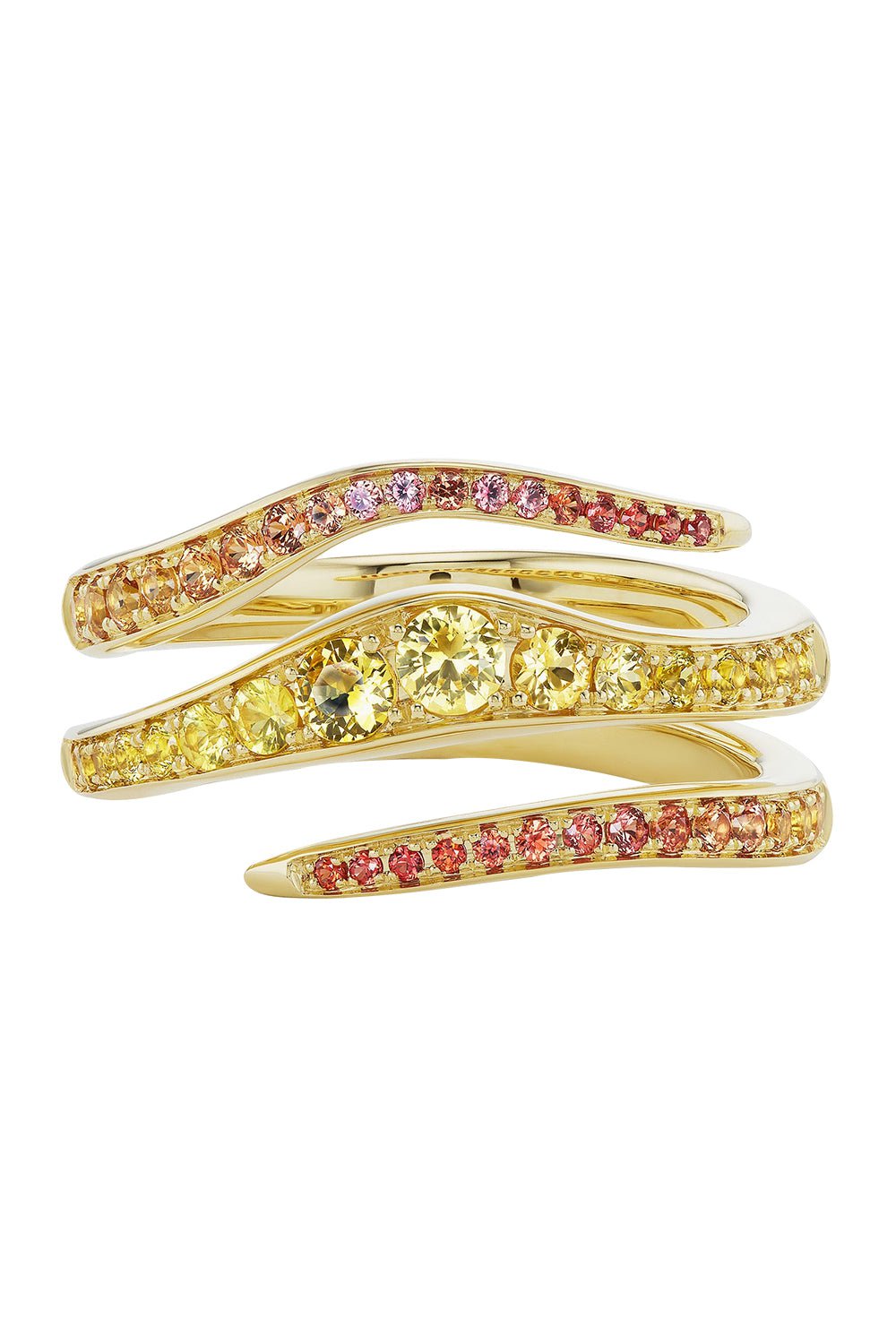 EMILY P WHEELER-Sunrise Double Wrap Ring-YELLOW GOLD
