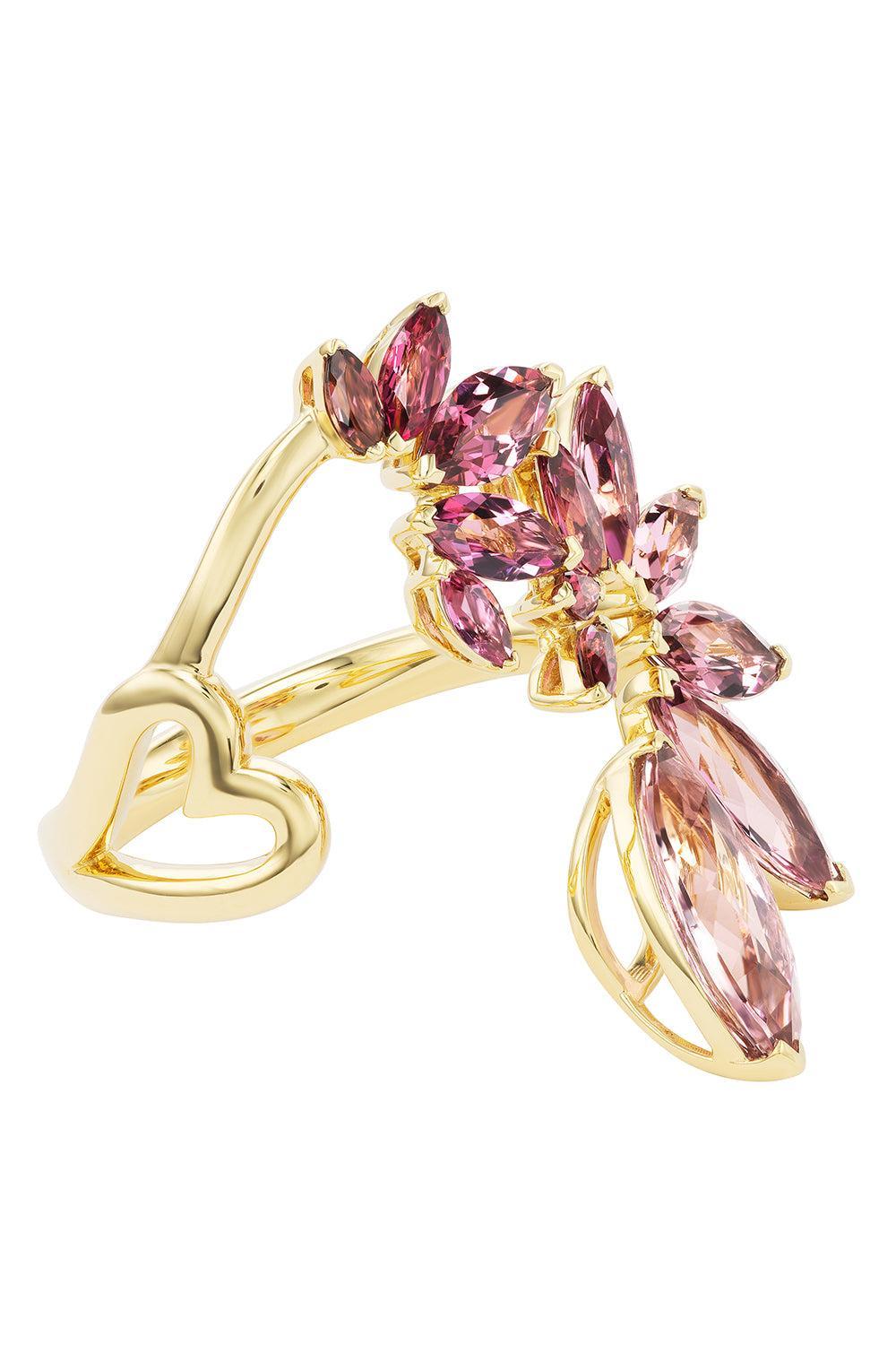 Tourmaline Arashi Ring-YELLOW GOLD-7-JEWELRYFINE JEWELRING-EMILY P WHEELER