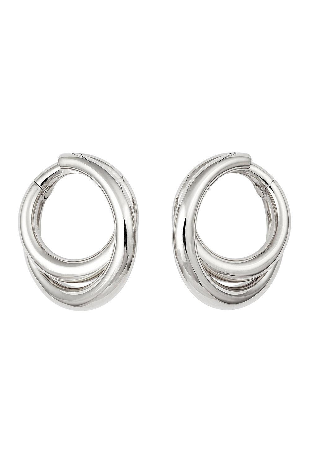Big Infinity Loop Earring-WHITE GOLD-JEWELRYFINE JEWELEARRING-ENGELBERT 1920