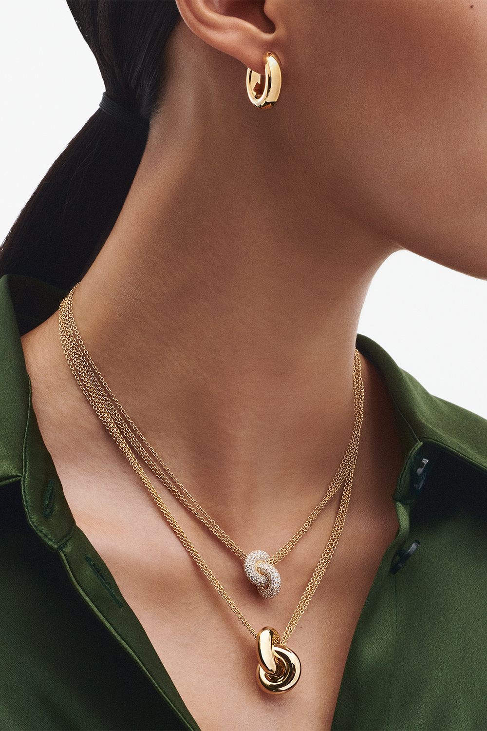 Big Legacy Knot Pendant Necklace-YELLOW GOLD-JEWELRYFINE JEWELNECKLACE O-ENGELBERT 1920