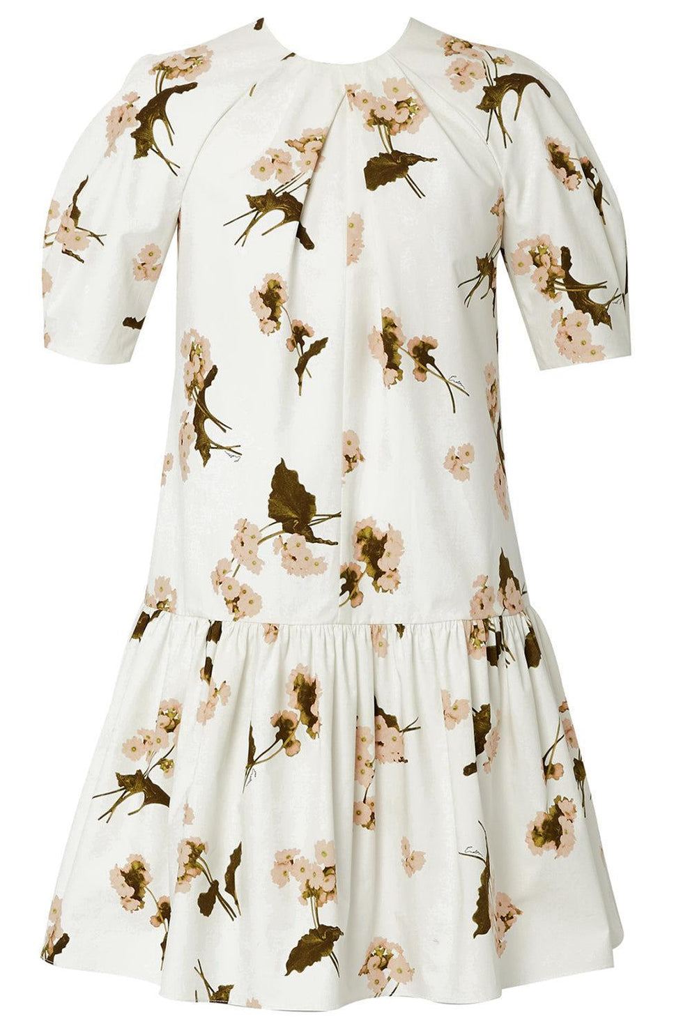 erdem mini dress Erdem Women's Textured Denim Fit & Flare Minidress - Ivory