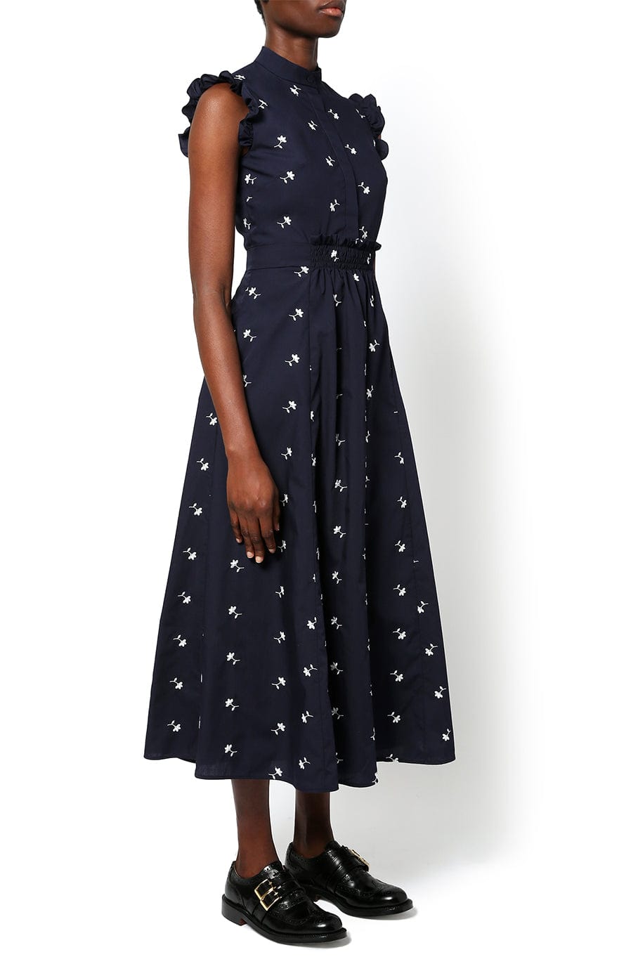 ERDEM-Evie Midi Dress-