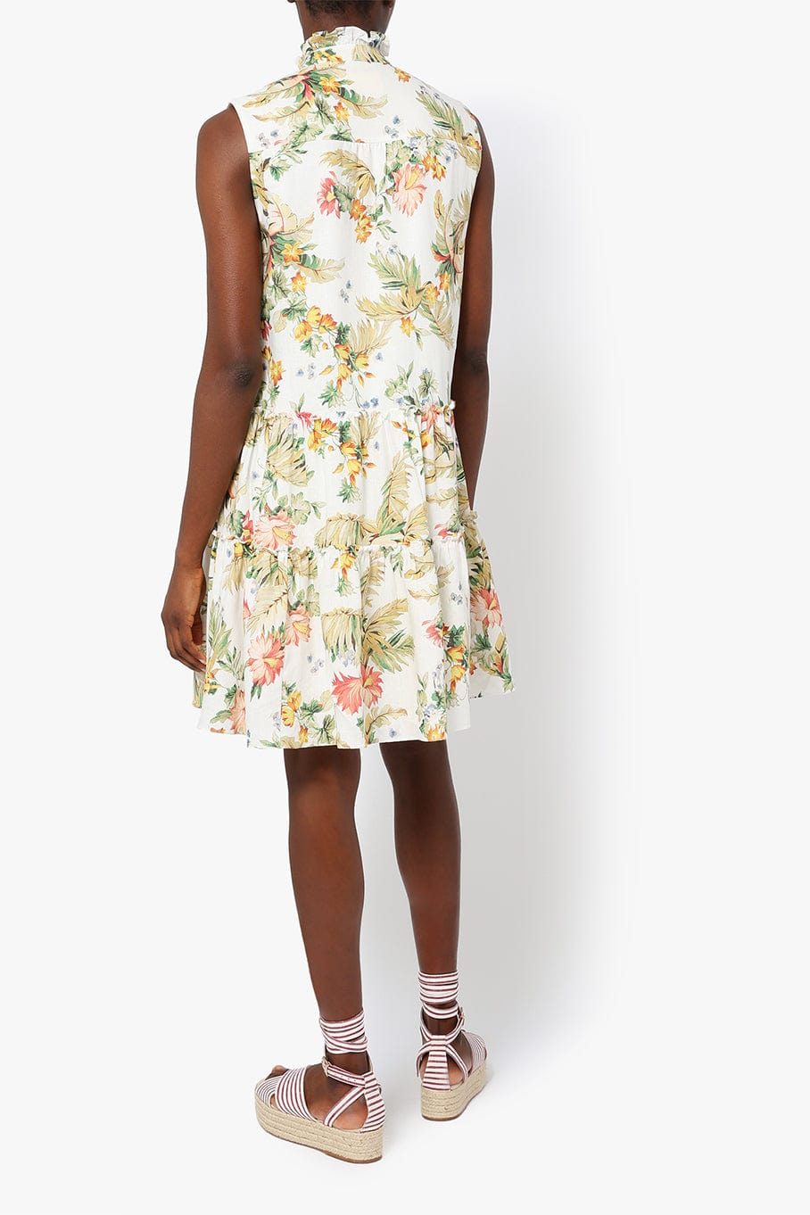 ERDEM-Porto Dress - White-