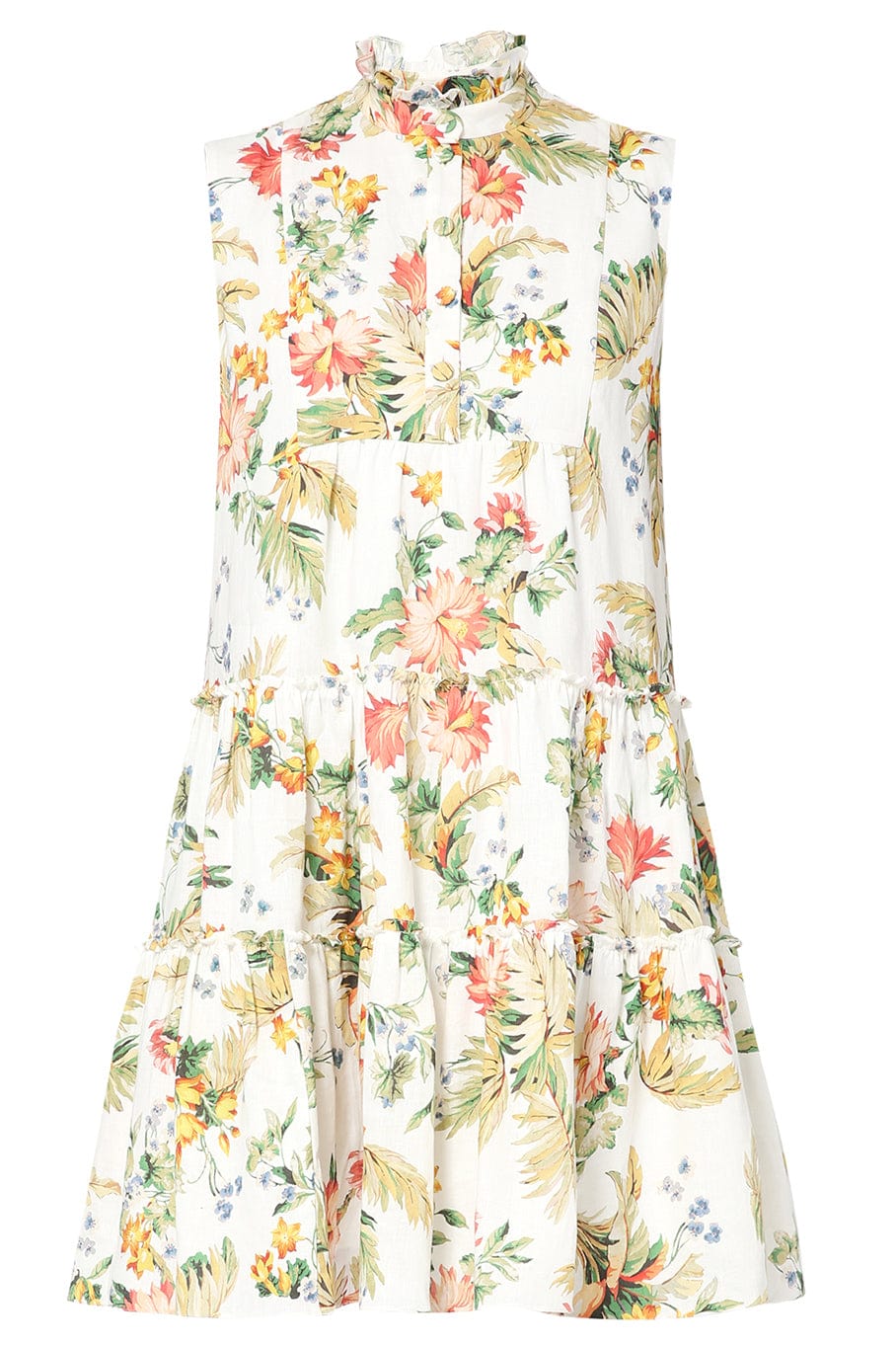 ERDEM-Porto Dress - White-