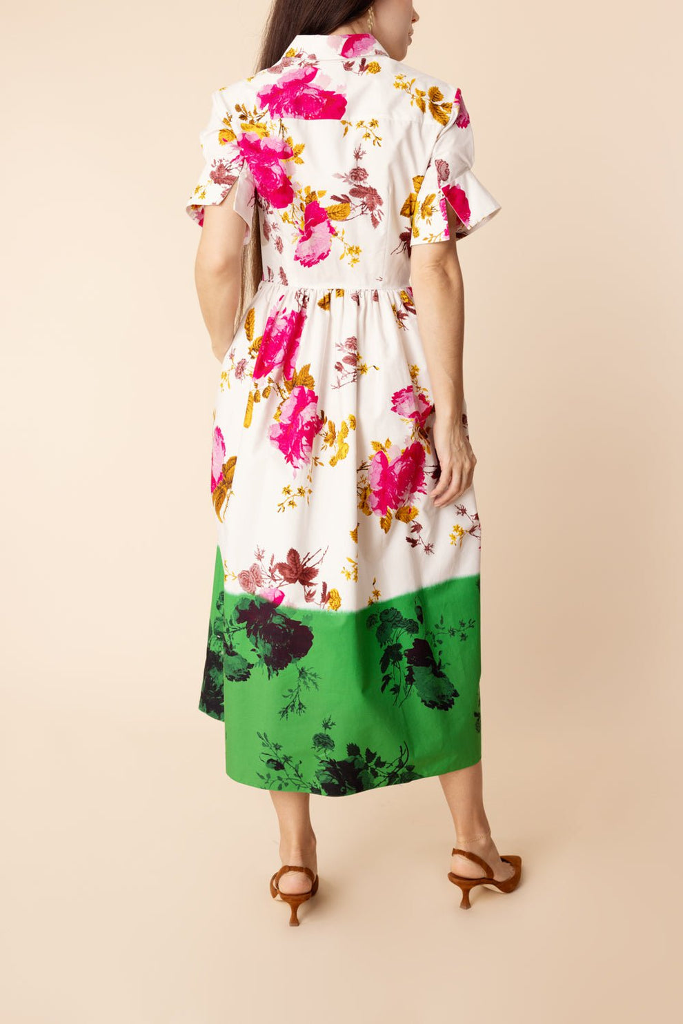 erdem fit and flare dress & Shirt best-seller-dresses Color:CREAM COMBO Round neck.Sleeveless.Back zip closure.100% Petite Dresses Macys Mother