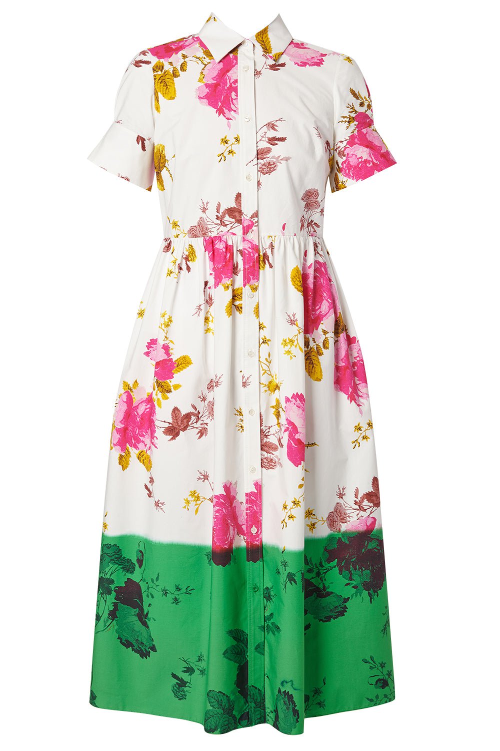 ERDEM-Fit & Flare Shirt Dress-