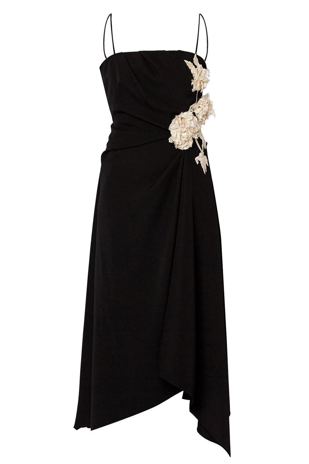 navy blue dress for baby girl Victoria Beckham Twist Dress In Black main image 1