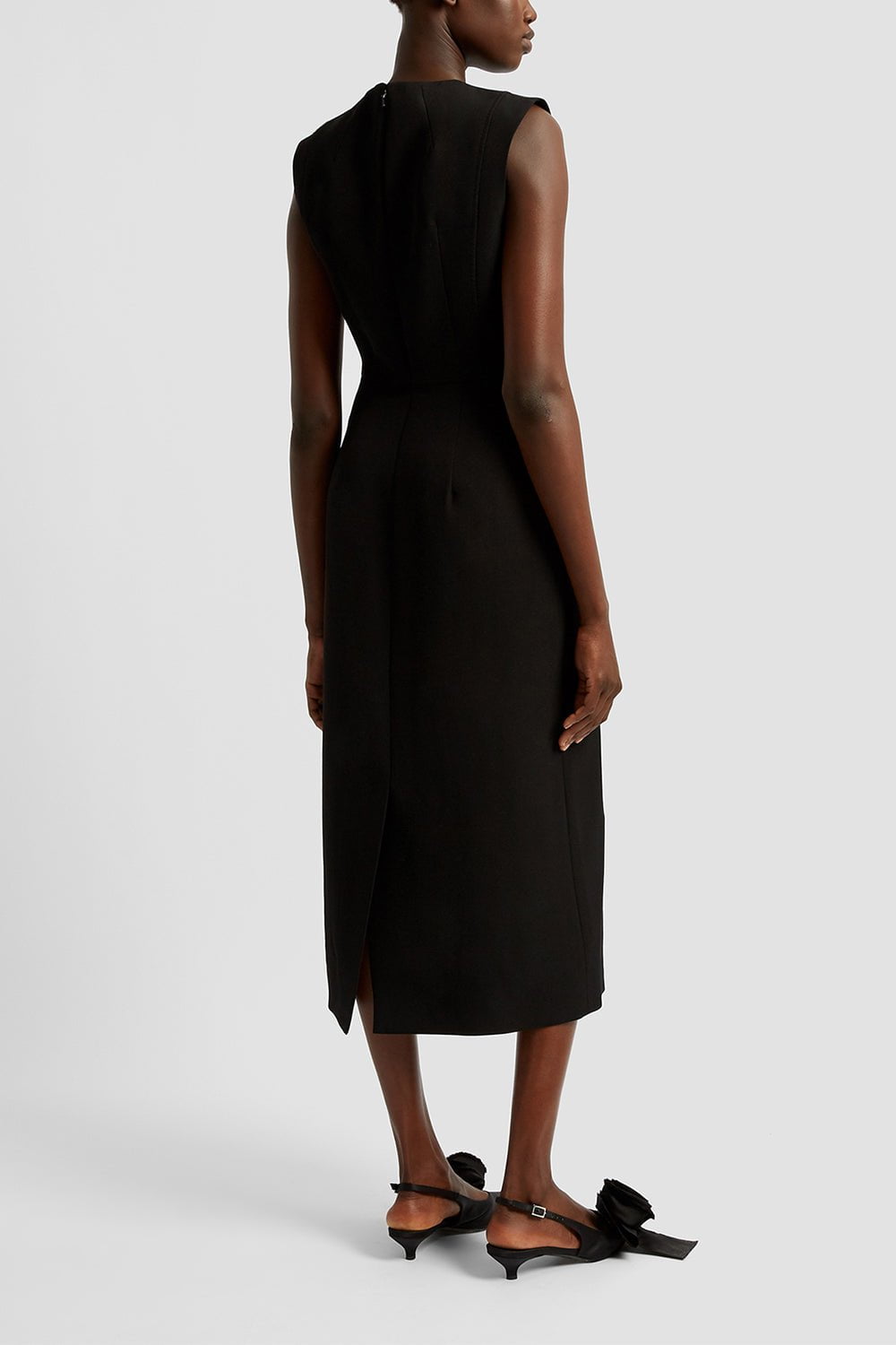 ERDEM-Embellished Pencil Midi Dress-