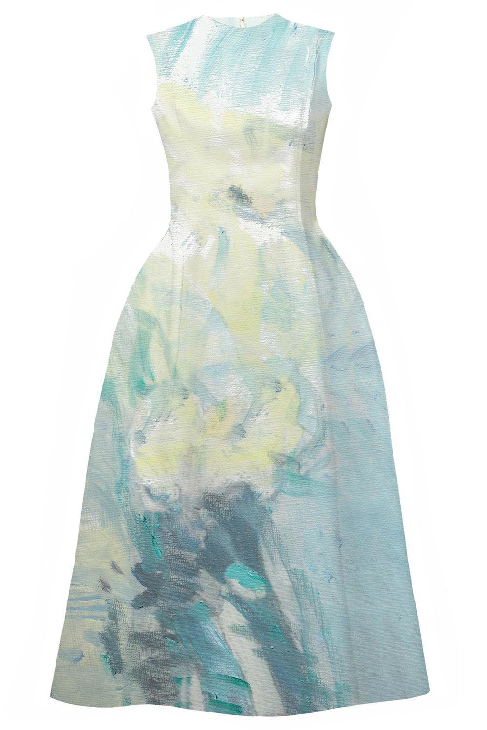 Sleeveless Midi Dress-KAYEDPNT-4-CLOTHINGDRESSCOCKTAIL-ERDEM