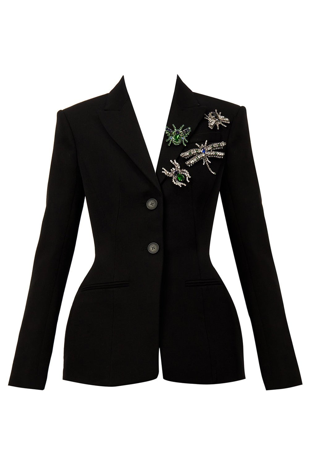 ERDEM-Embroidered Blazer-