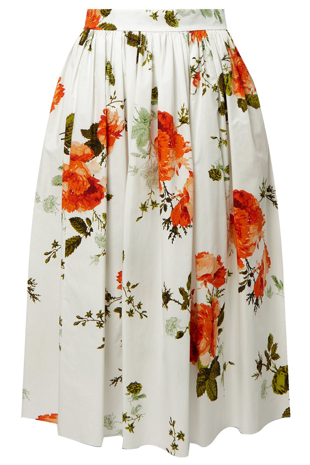 Floral Midi Skirt CLOTHINGSKIRTMIDI ERDEM   