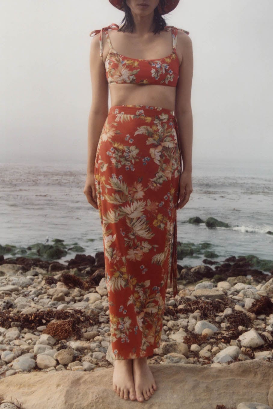 ERDEM-Hermia Wrap Skirt-